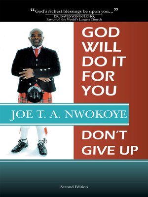 cover image of God Will Do It for You